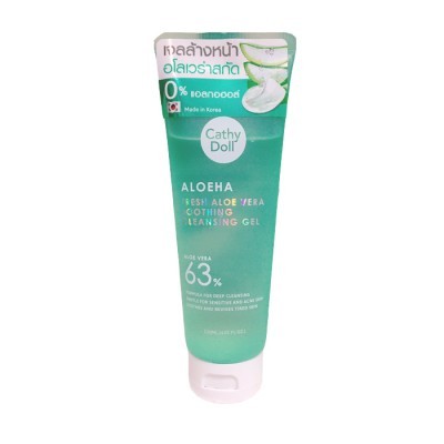 CATHY DOLL Aloeha fresh aloe vera soothing cleansing gel 120ml