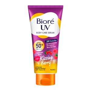 BIORE UV Body Care Serum Kissing Berry SPF50+ PA+++ 150 ml.