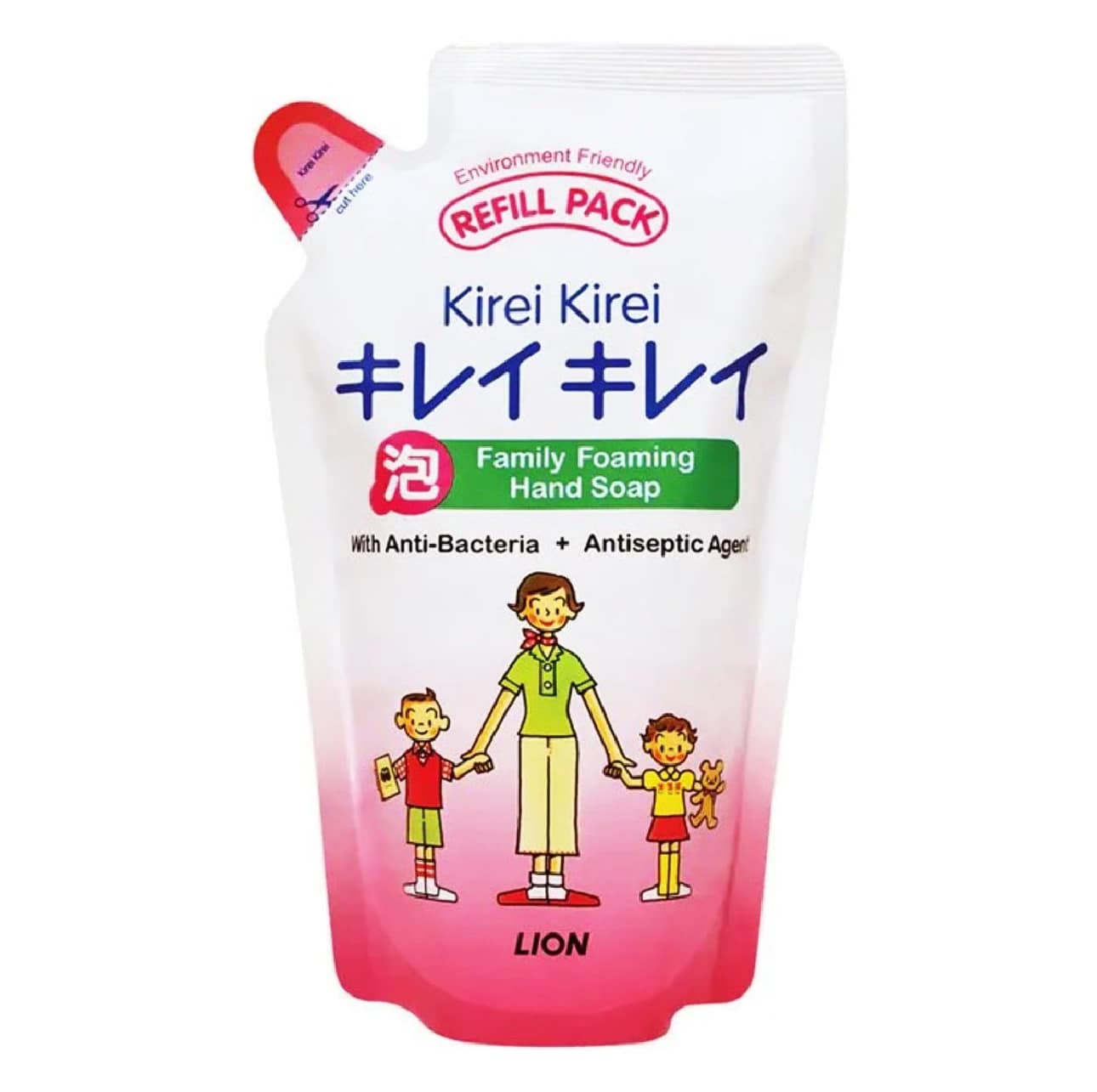 KIREI KIREI Foam Hand Wash Peach Refill 200 ml.