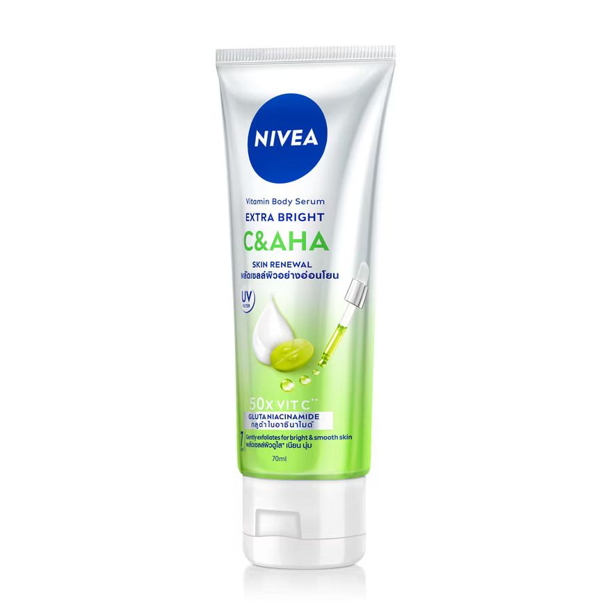 Nivea Vitamin Body Serum Extra Bright C AHA 70 Ml.