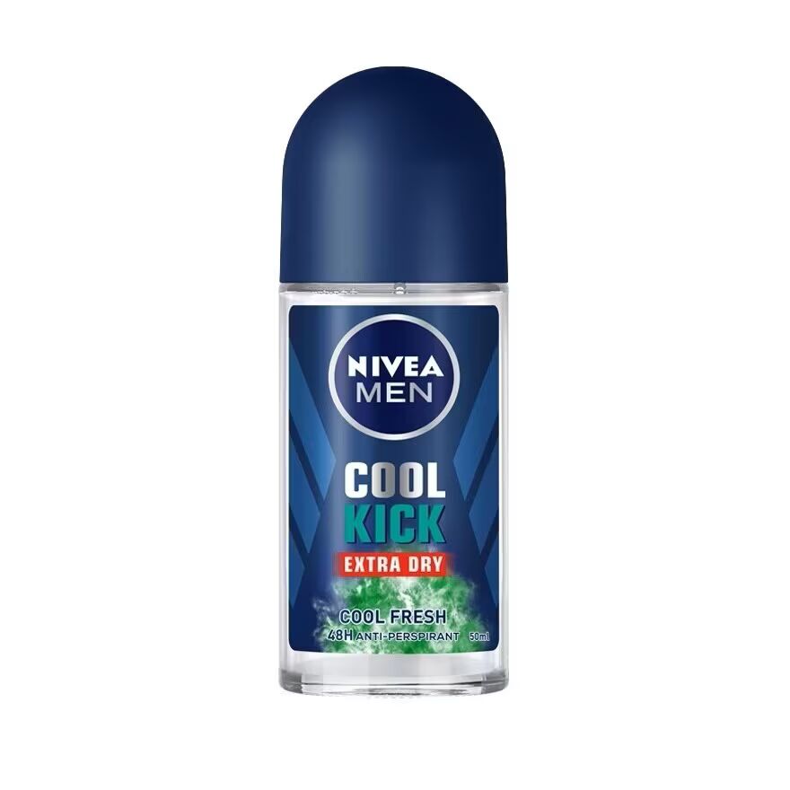 NIVEA MEN Deo Roll On Coolkick Cool Fresh 50 Ml