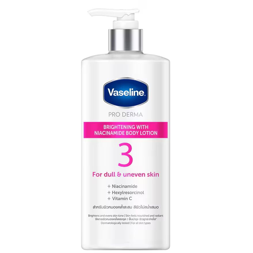 Vaseline Pro Derma Brightening With Niacinamide Body Lotion 465 Ml