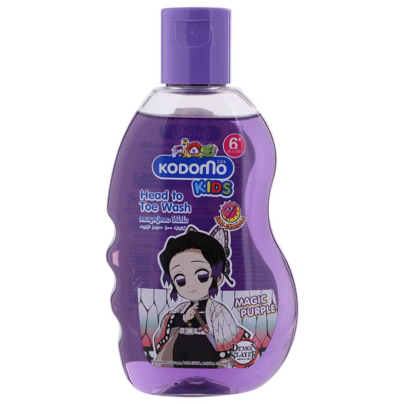 Kodomo Head To Toe Wash Demon Slayer Magic Purple 200ml