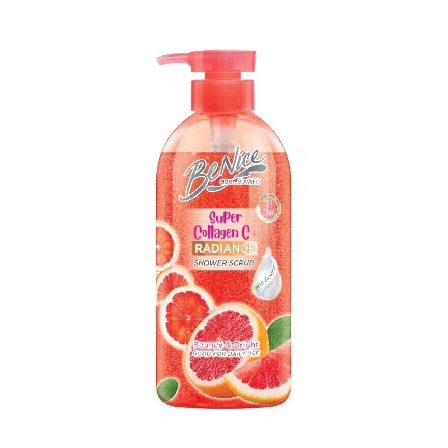 Benice Shower Scrub Super Collagen C+ 450 Ml.