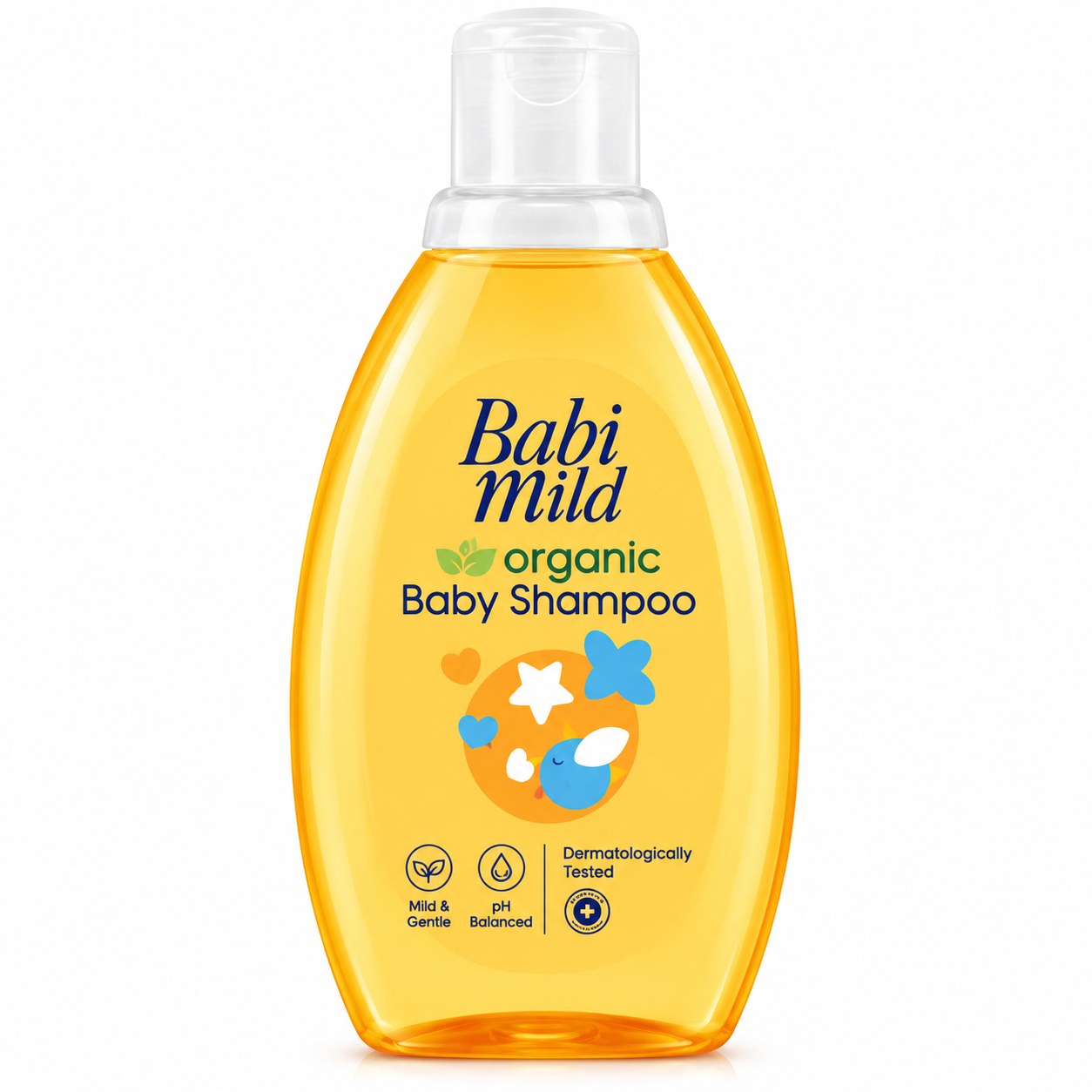 Babi Mild Baby Shampoo Organic 2 in 1 180ml