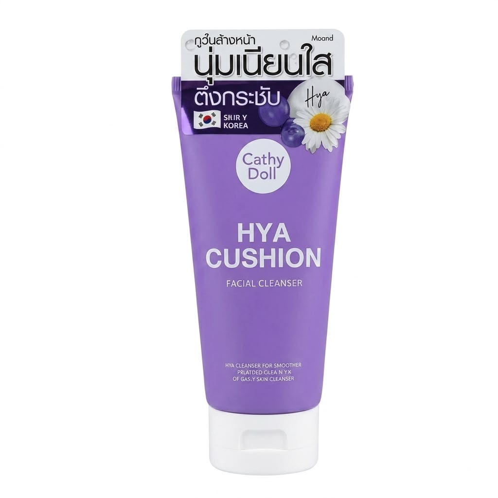 Cathy Doll Hya Cushion Facial Foam Cleanser 120ml