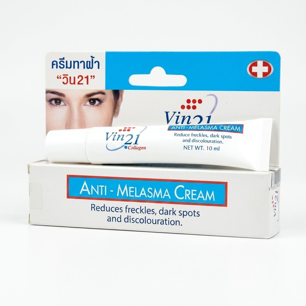 Vin21 Anti-Melasma Cream with Collagen (10 ml)
