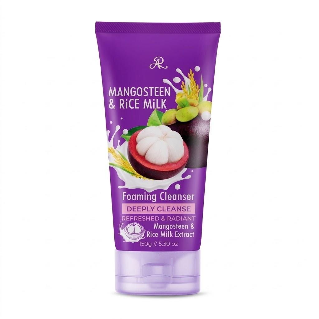 AR Mangosteen & Rice Milk Foaming Cleanser (150g)