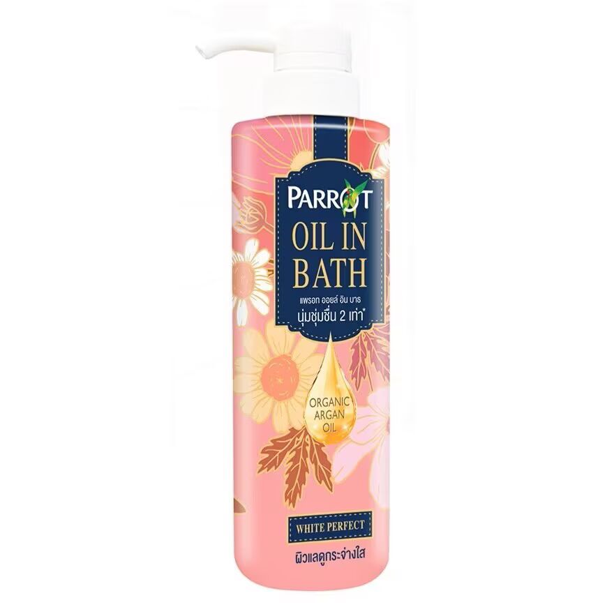 Parrot Oil in Bath White Perfect 400 Ml.