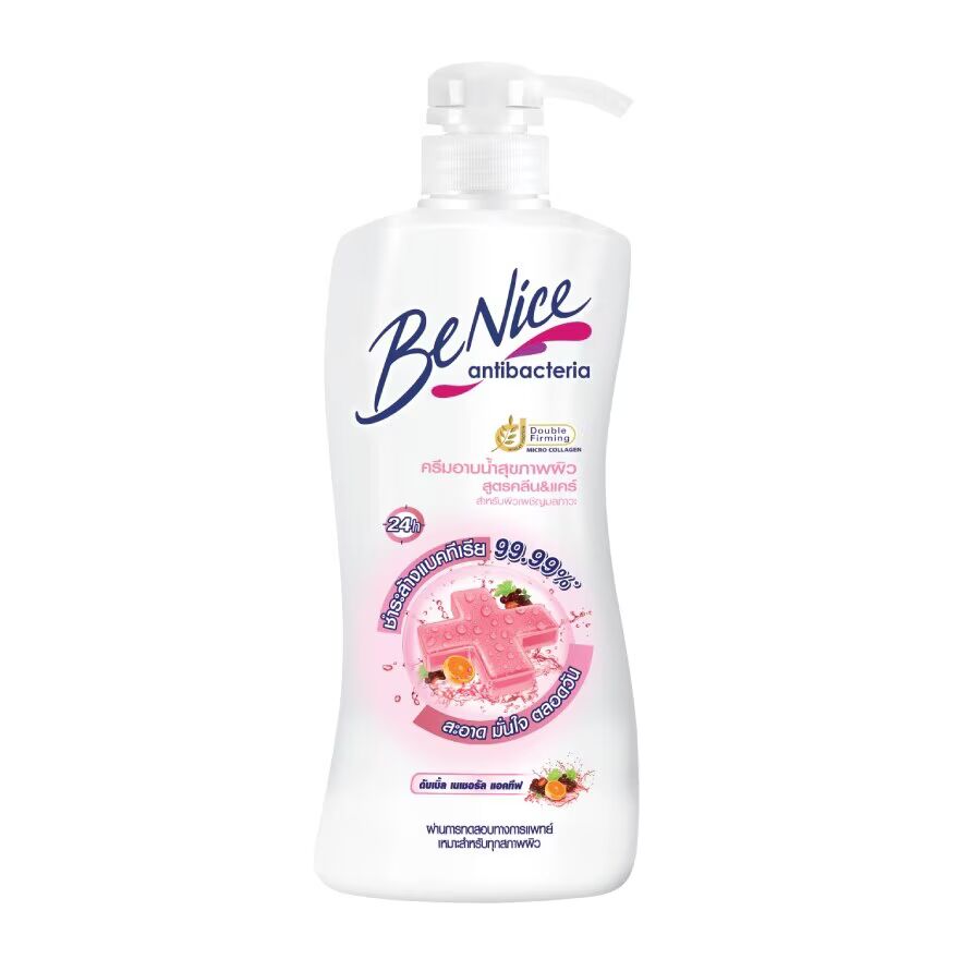 Benice Shower Cream Anti Bacteria Clean Care 400 Ml.