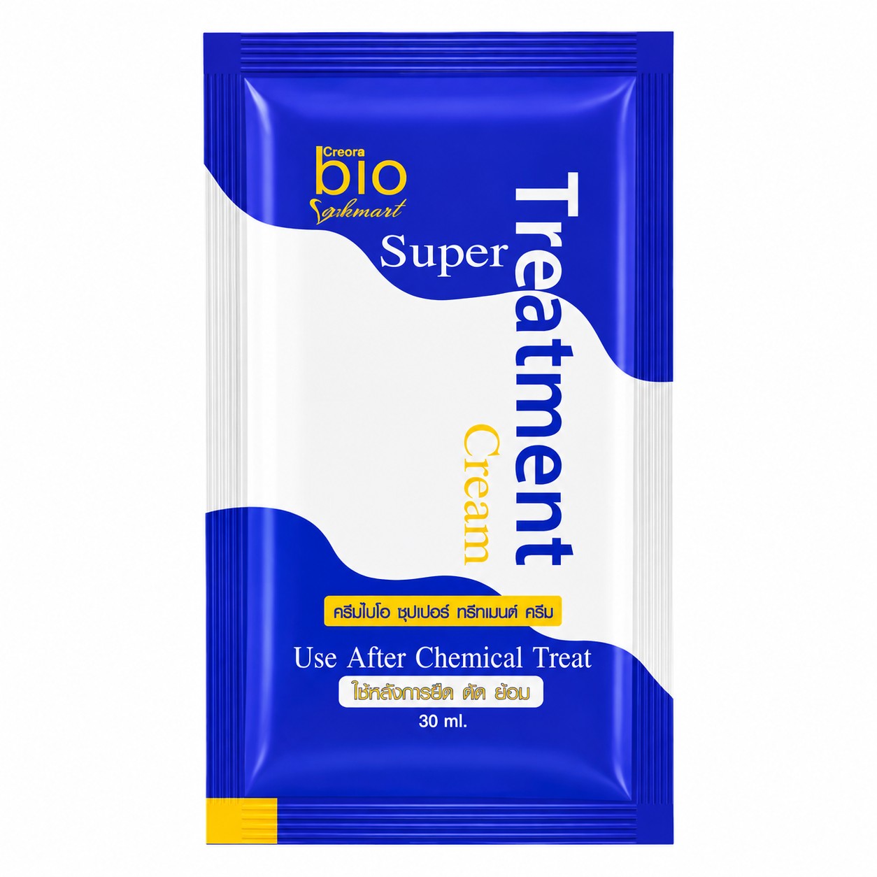 Green Bio Elracle Odorless Control 3-in-1 Treatment Cream Blue 30ml – After Chemical Hair Treatment