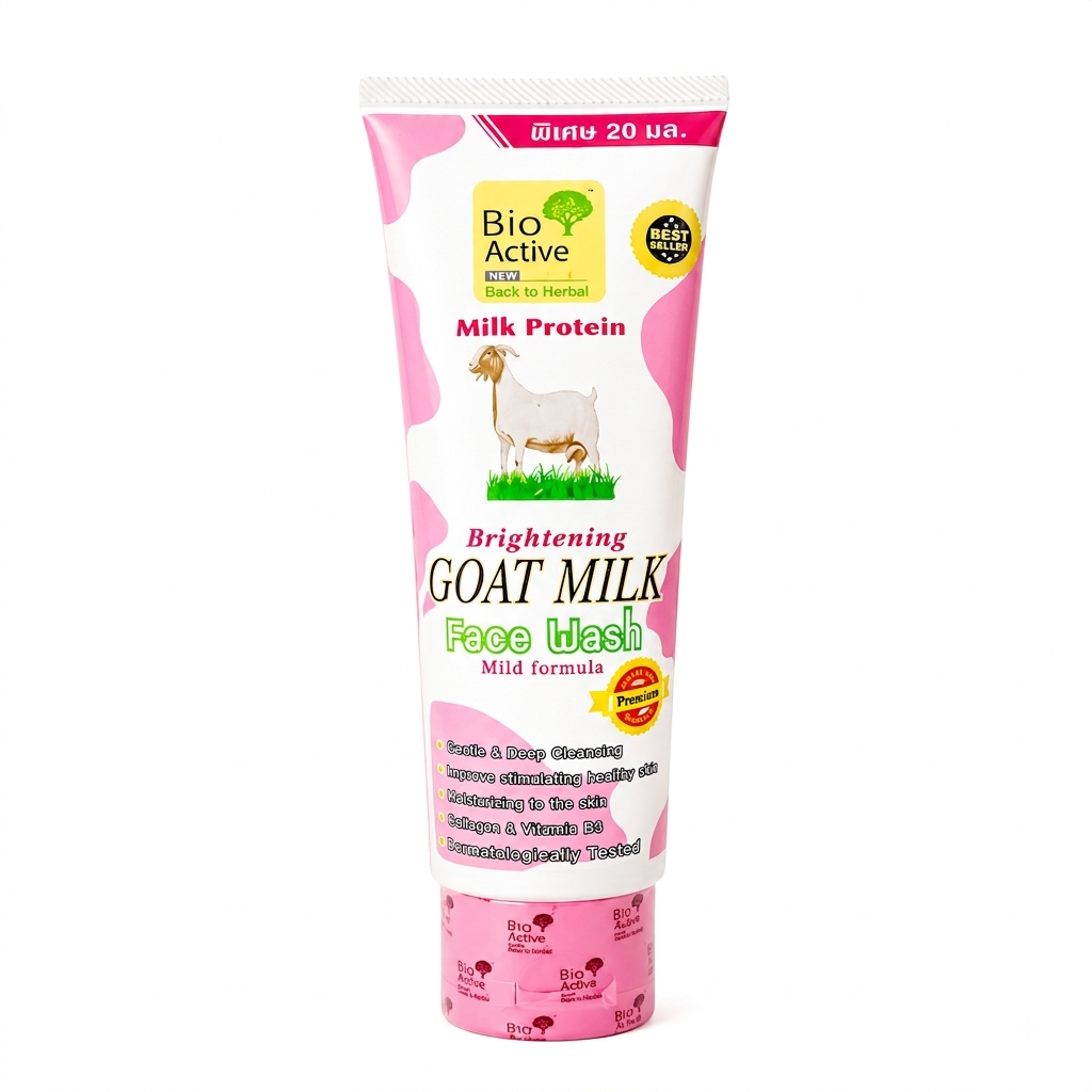 Bio Active Goat Milk Skin Glow Mild Formula Face Wash