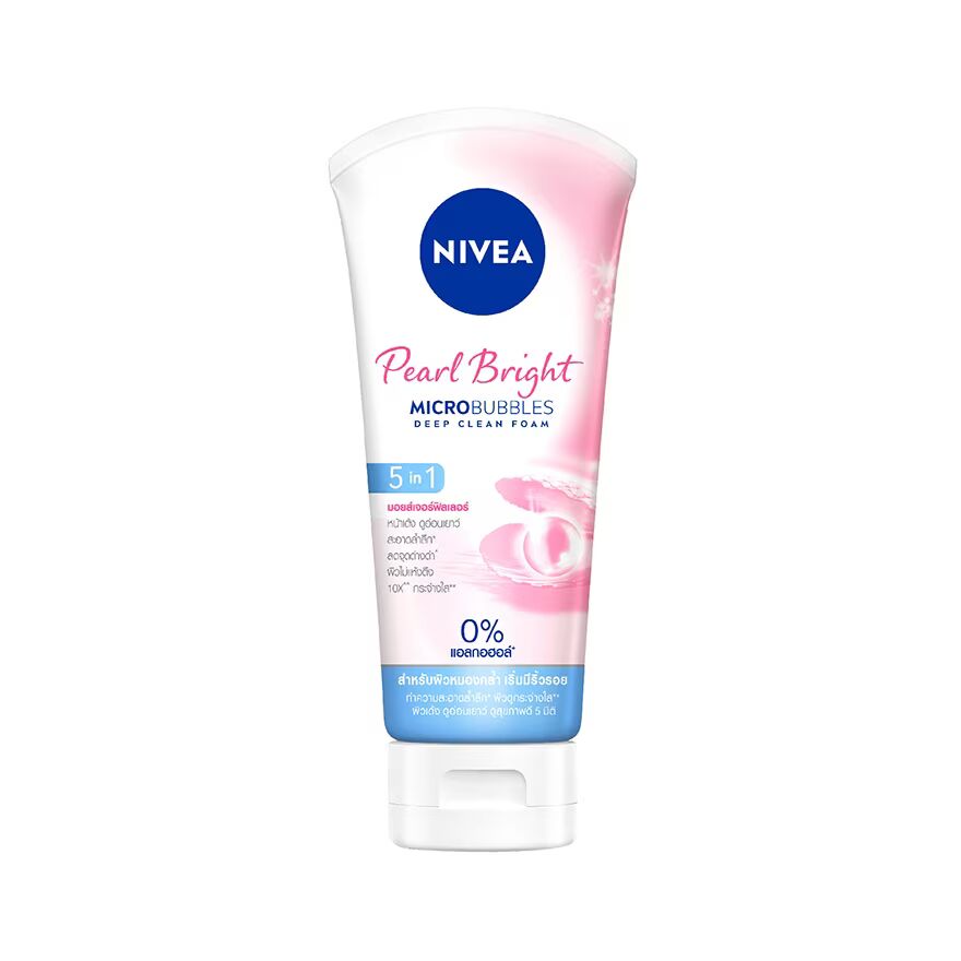 Nivea Pearl Bright 5in1 Moisture Filler Foam 100 G.