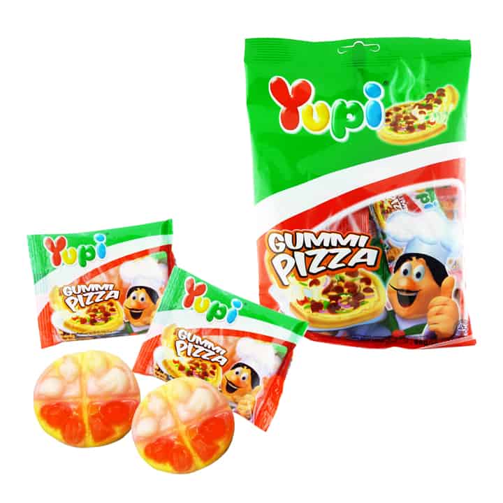 YUPI PIZZA GUMMY CANDY 88G