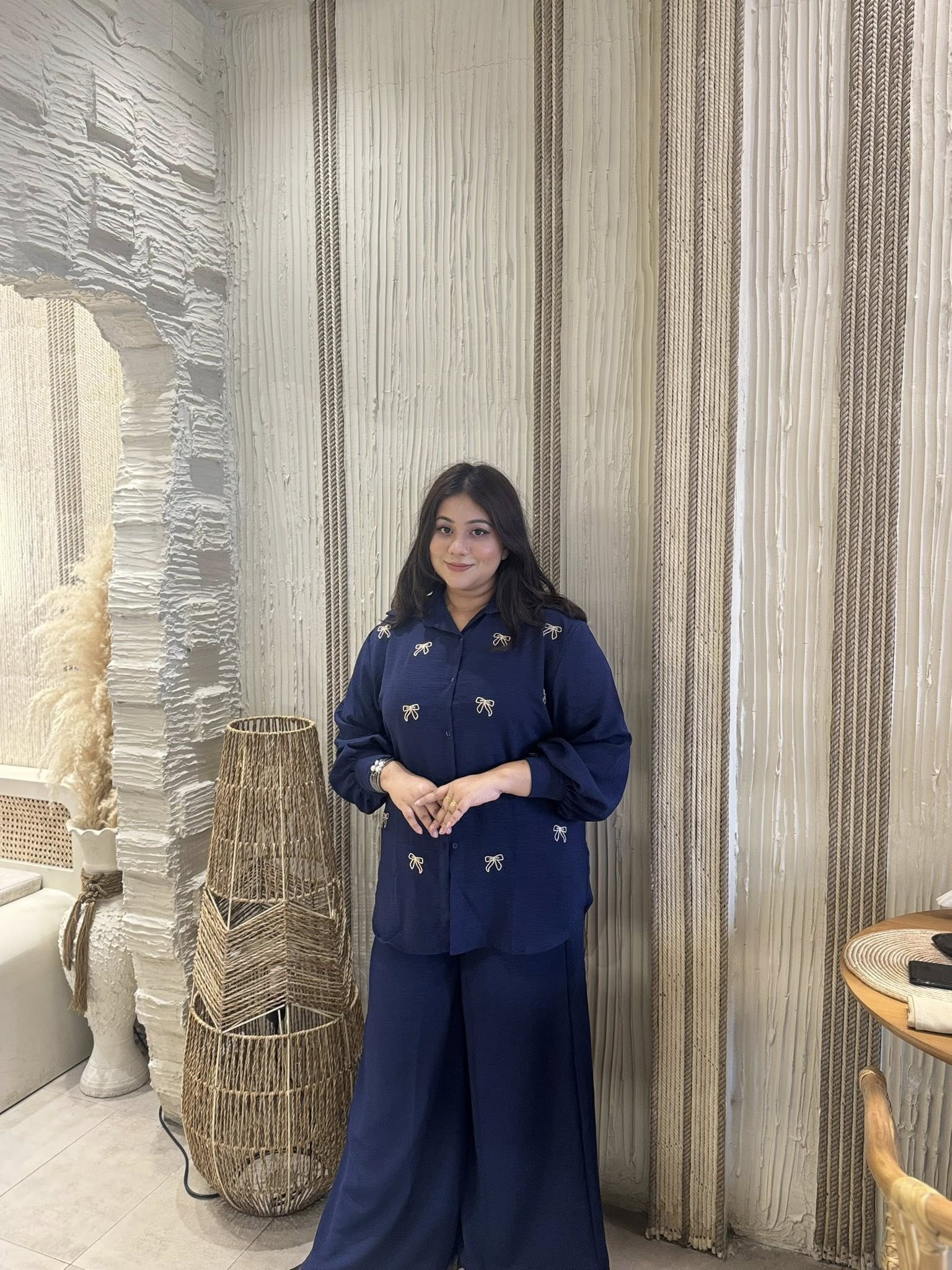 Thai Premium Linen Co-ord Set (Free Size)