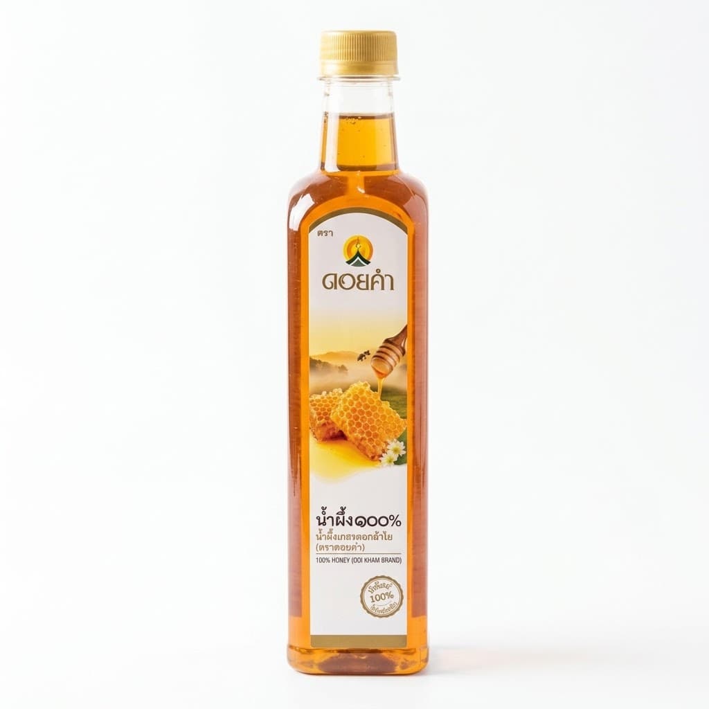 DOI KHAM 100% Pure Natural Honey 770g – Premium Thai Honey