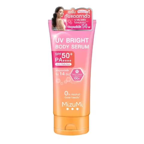 Mizumi UV Bright Body Serum SPF 50+ PA++++ 180ml
