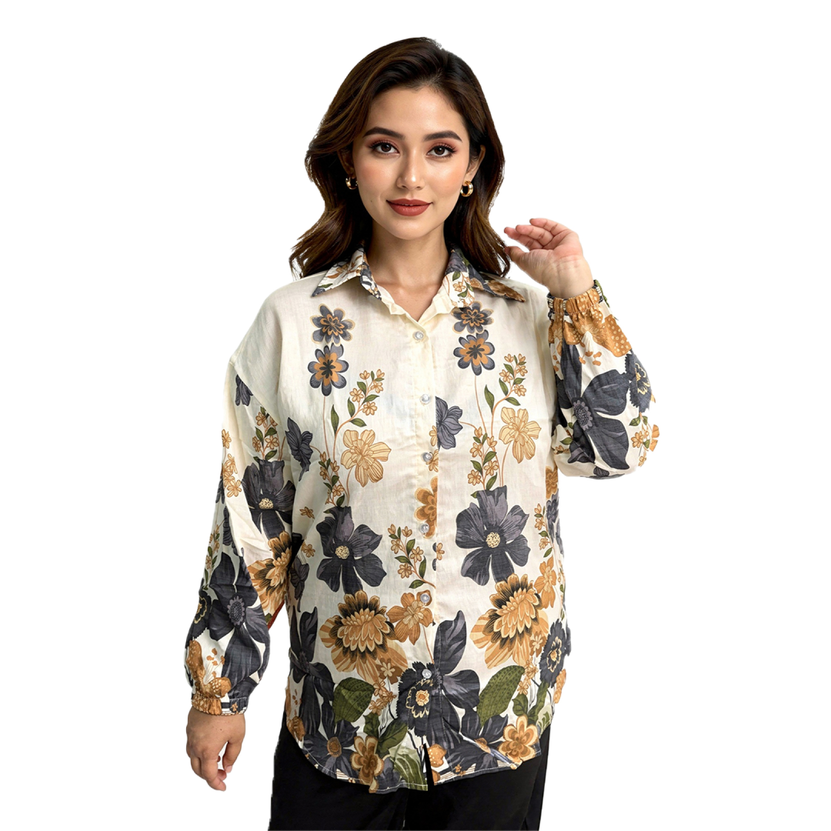 The Essential Thai Linen Free Size Solo Tunic