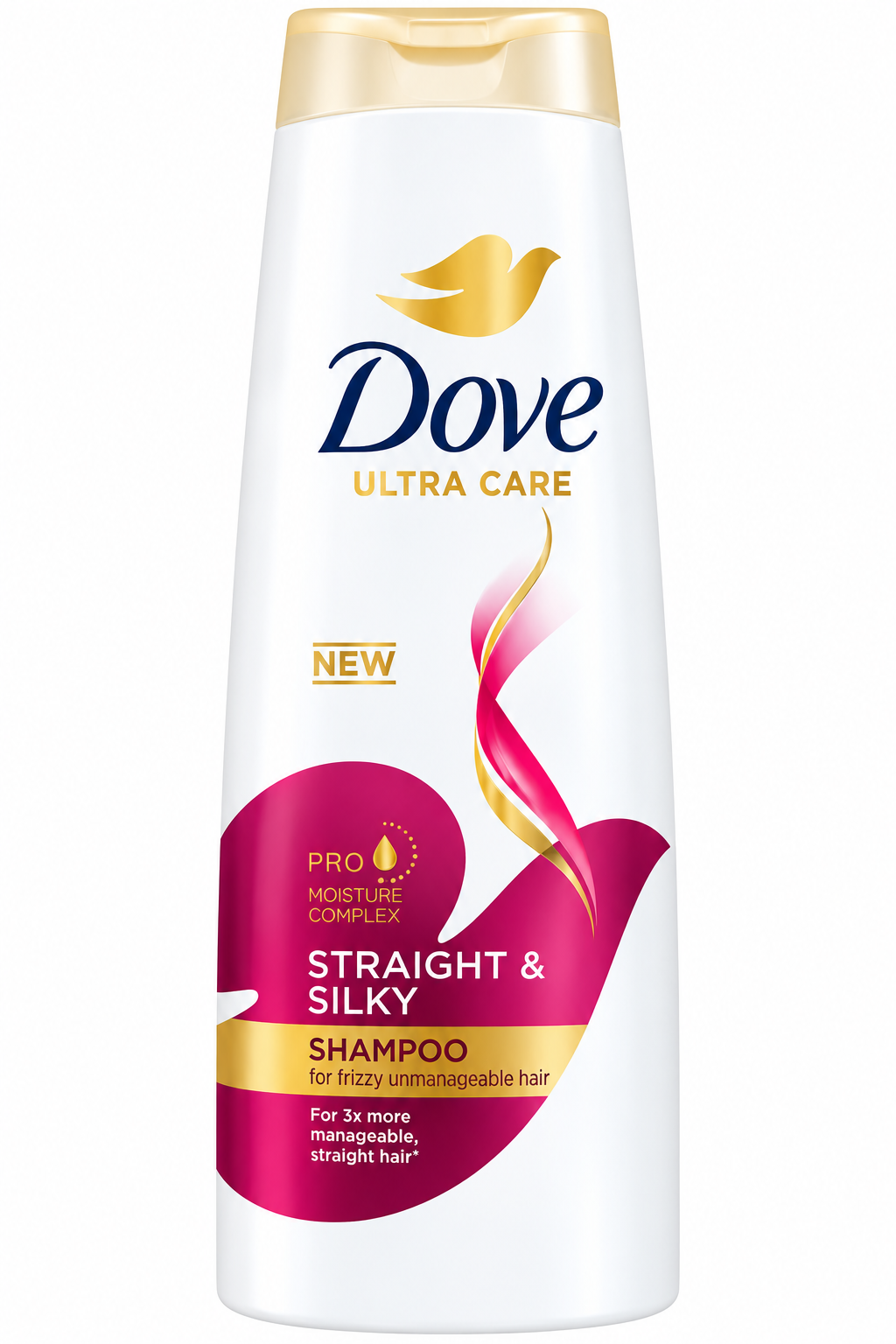 Dove Ultra Care Straight & Silky Shampoo 330 ml